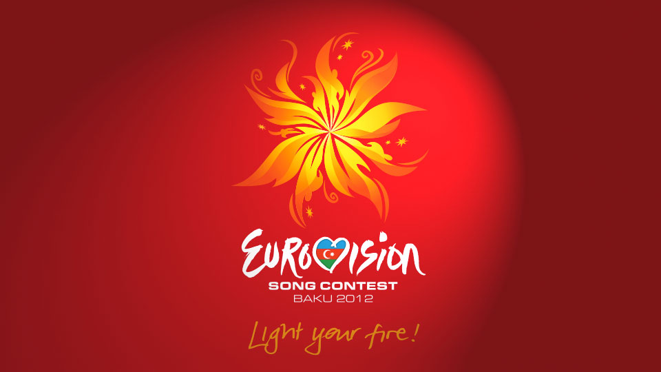 Das offizielle Logo der Eurovsision Song Contest in Baku.