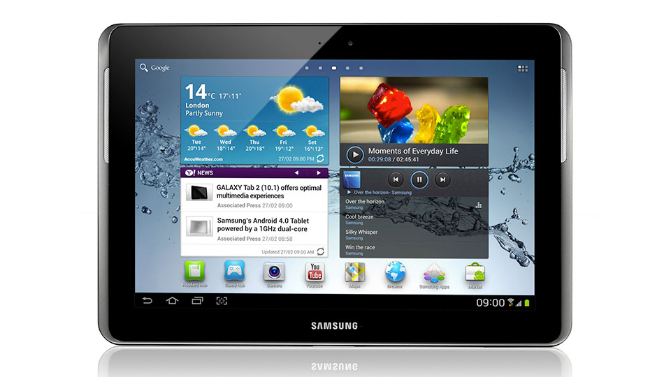 Das Gamsung Galaxy Tab 2 10.1 (Bild: Hersteller)