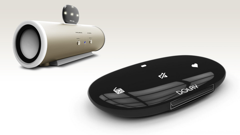 Der Funkadapter von Dolry kommt auf Apple-Docks und empfängt Musik per AirPlay.