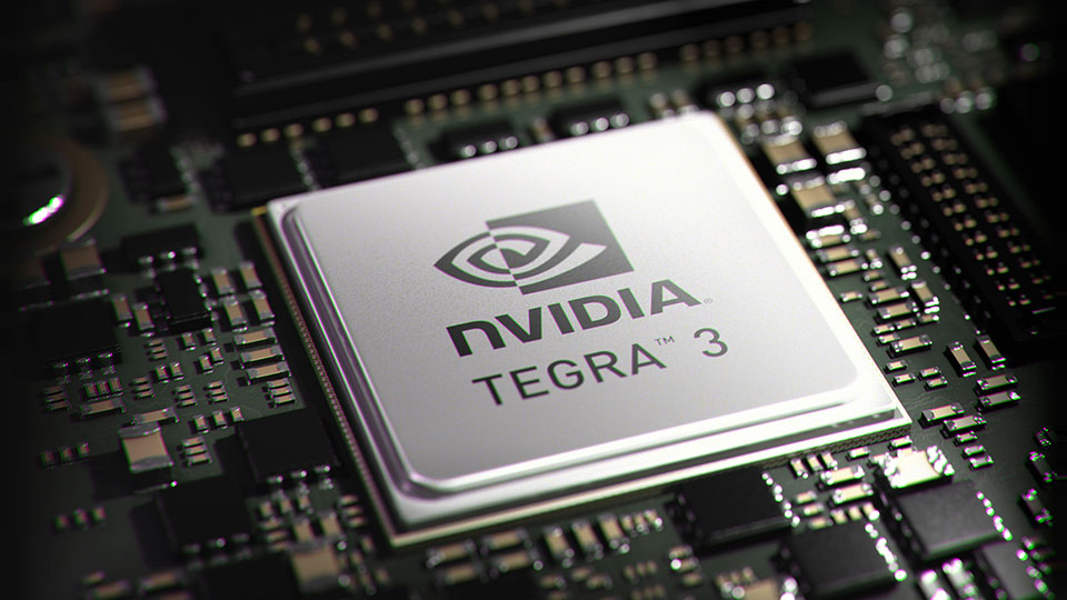 Der von Nvidia entwickelte Chipsatz „Tegra 3“ bringt Smartphones auf Trab. (Bild: Hersteller)