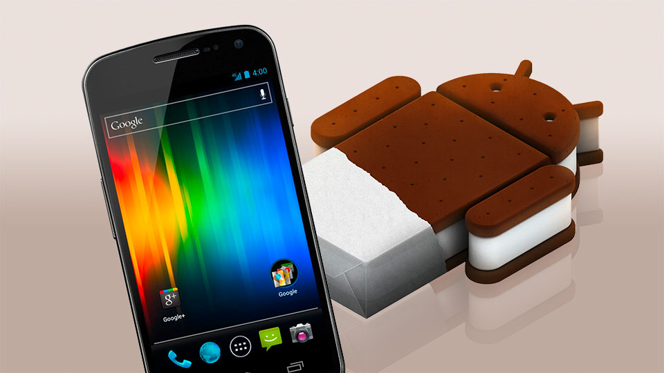Die neue Android-Version trägt den Namen „Ice Cream Sandwich” . (Bilder: Google, Samsung)