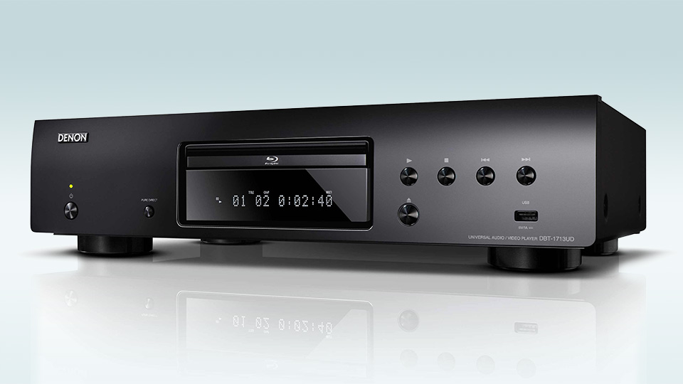 Der BDT-1413 für 499 Euro braucht für Surround-Sound einen AV-Receiver. (Bild: Denon)