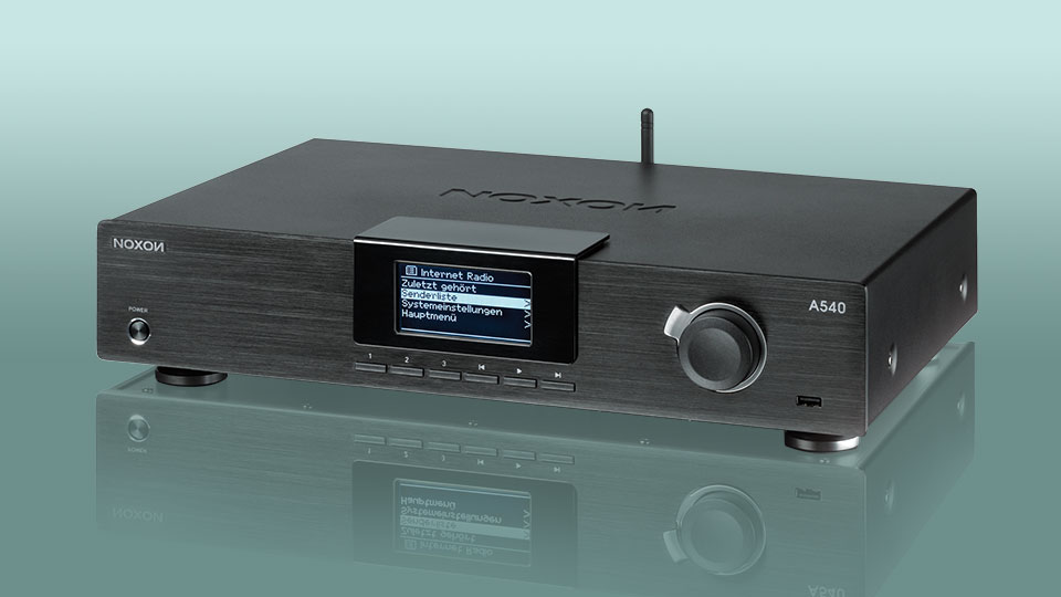 Der Noxon A540 spielt Webradio und Musik aus dem Heimnetzwerk ab. (Bild: Terratec)