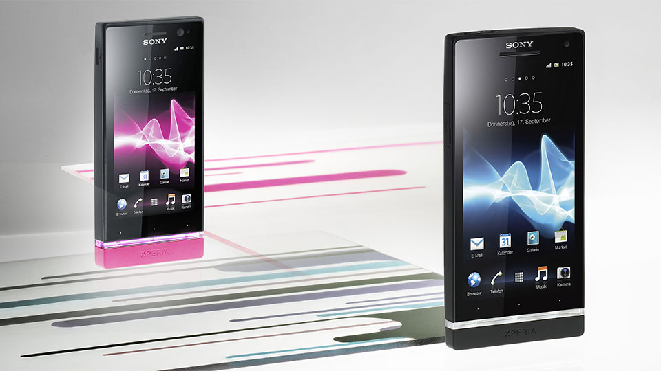 Xperia U (links) und Xperia S (rechts) gehören zu den ersten Sony-Smartphones ohne Ex-Partner Ericsson. (Bild: Hersteller)