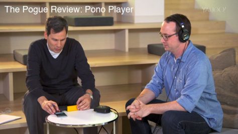 David Pogue testet High-Resolution-Audio mit dem Pono-Player. ©Yahoo Tech