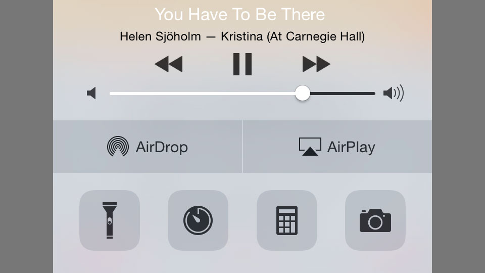 AirPlay-Wiedergabe ist fest ins iOS-Betriebssystem von Apple integriert. ©digitalzimmer.de