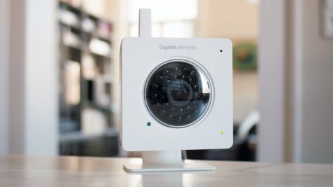 Die Elements-Kamera von Gigaset integriert sich nahtlos in das gleichnamige Sicherheitssystem. ©digitalzimmer