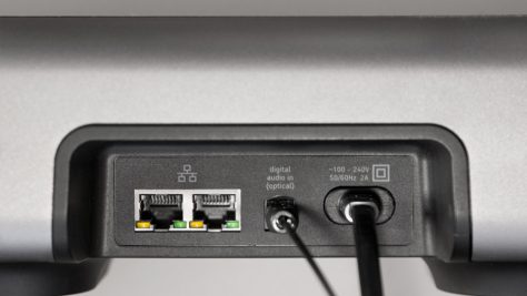 Die Ethernet-Buchsen an Sonos-Geräten übertragen im SonosNet auch Internet. ©digitalzimmer