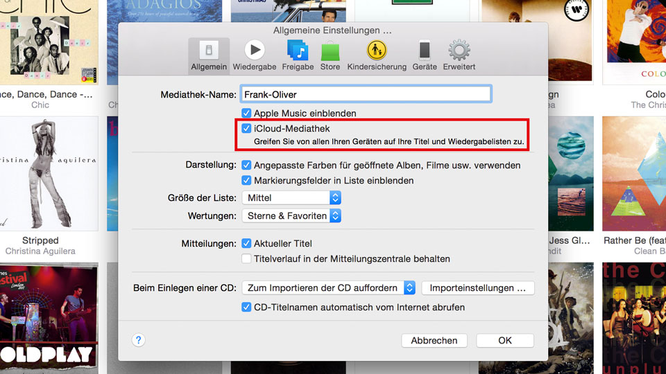 Die neue iCloud-Mediathek übernimmt die bisherigen Aufgaben von iTunes Match.