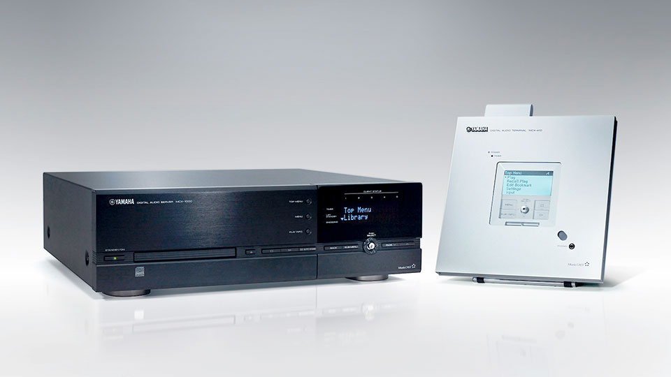 Urahn: Der erste MusicCast-Server MCX-1000 aus dem Jahr 2003. Bild:Yamaha