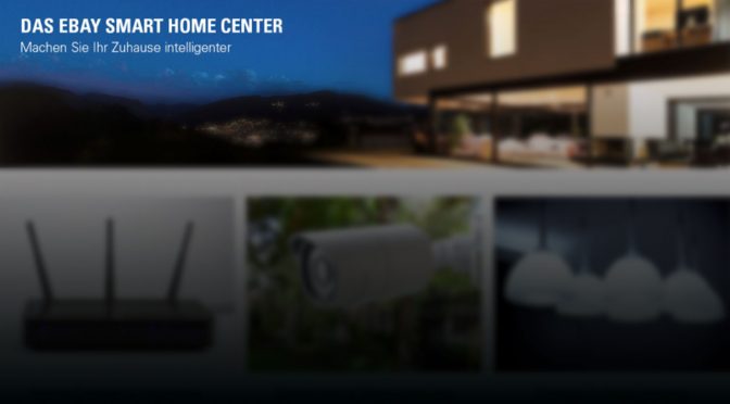Das neue Smart-Home-Center auf Ebay.