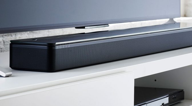 Der Multiroom-Soundbar SoundTouch 300 von Bose. Bild: Hersteller