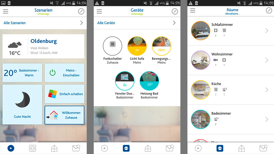 Die App zu EWE Smart Living ist für Android und iOS erhältlich.