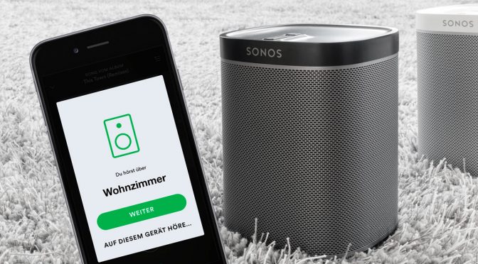 Spotify-Sonos: Mit Software-Version 7.0 hat das Multiroom-System eine neue Integration des Streaming-Dienstes bekommen. ©digitalzimmer