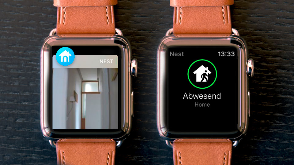Die Nest-App für iOS überträgt wichtige Informationen auch auf die Apple Watch. ©digitalzimmer