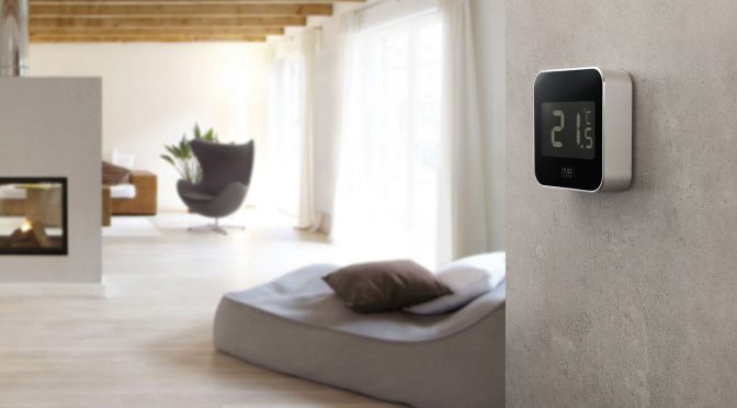 Der HomeKit-Sensor Eve Degree von Elgato misst Temperatur und Luftfeuchtigkeit. Bild: Hersteller