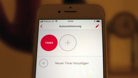 Die aktualisierte App des Innr-Systems bietet jetzt auch eine Automatisierung per Timer. Bild: Hersteller
