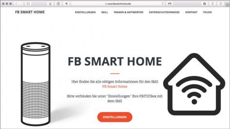 Der Alexa-Skill FB Smart Home verbindet Amazons Sprachsteuerung mit der FritzBox.