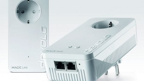 Die neuen Powerline-Adapter von Devolo vernetzen sich mit bis zu 2400 Megabit/s. Bild: Hersteller