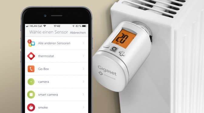 Gigaset Elements erhält einen Heizkörper-Thermostat. ©digitalzimmer