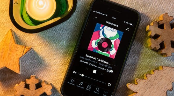 SomaFM Christmas Lounge: Weihnachtsmusik für Sonos, Heos & Co. ©digitalzimmer