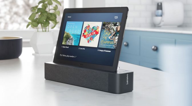Lenovo Tablets mit Alexa Show Mode. Bild: Hersteller