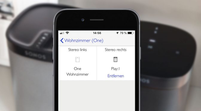 Die App SonoSequencr macht aus One und Play:1 ein Stereopaar. ©digitalzimmer