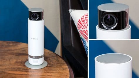 Die 360-Grad-Kamera ist auch im Smarthome-System von Bosch verwendbar. ©digitalzimmer