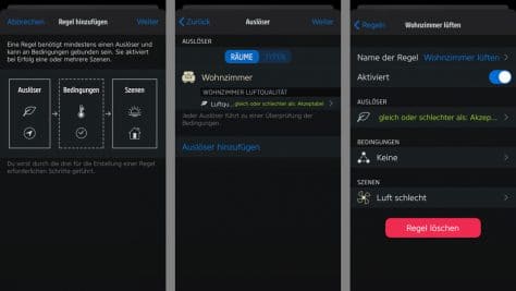Automation in der Eve-App