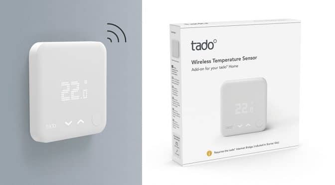 Funk-Temperatursensor für Tado-Thermostate