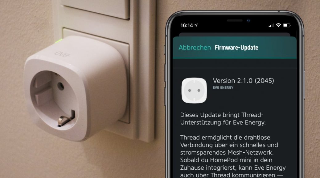 ThreadUnterstützung für erste EveProdukte News digitalzimmer