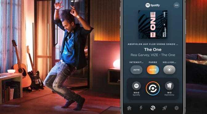 Philips Hue + Spotify mit Sonos-System nutzen
