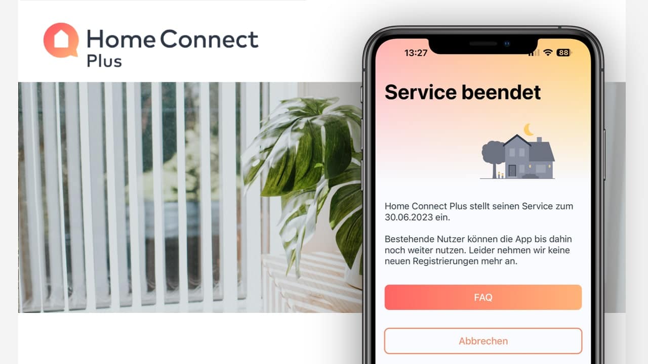 Verwunderlich Home Connect Plus Kosten Ebenbild