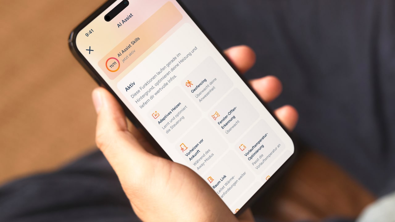 Tado erweitert seinen Auto-Assist-Skill um KI
