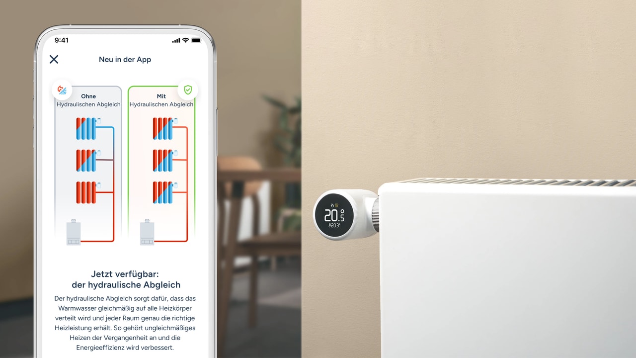 Tado führt hydraulischen Abgleich für X-Thermostate ein